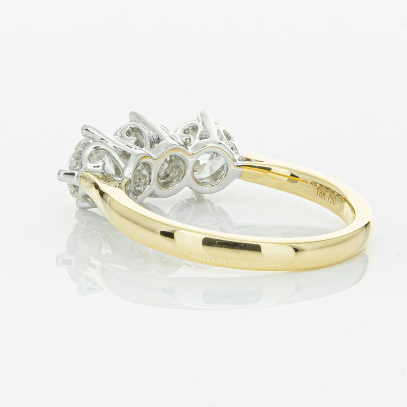 18ct Yellow Gold 2.11ct Diamond Coronado Ring-Ring-Walker & Hall