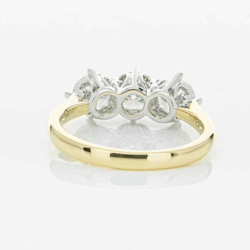 18ct Yellow Gold 2.11ct Diamond Coronado Ring-Ring-Walker & Hall