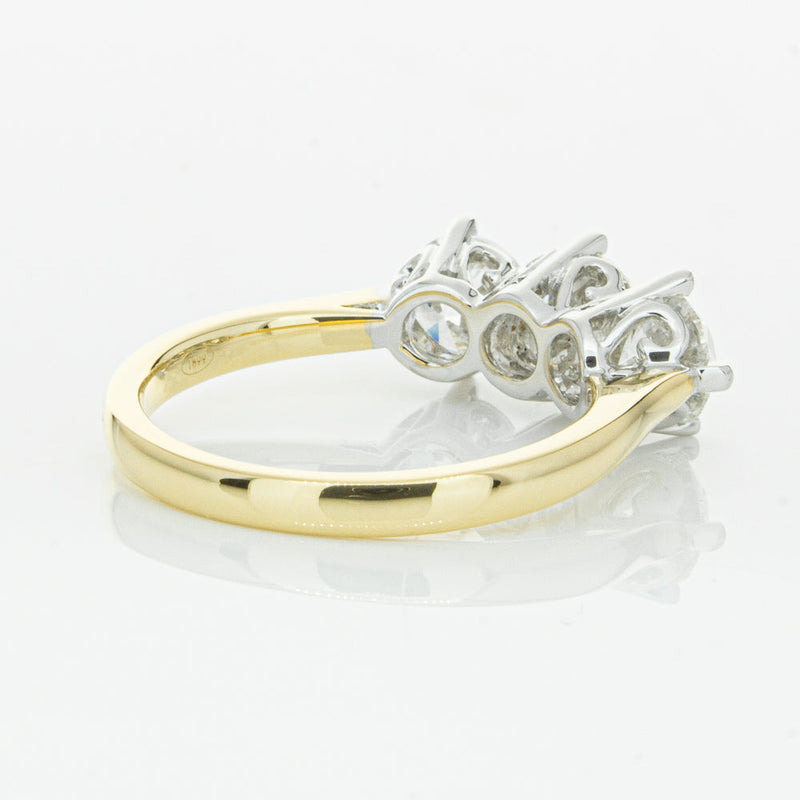 18ct Yellow Gold 2.11ct Diamond Coronado Ring-Ring-Walker & Hall