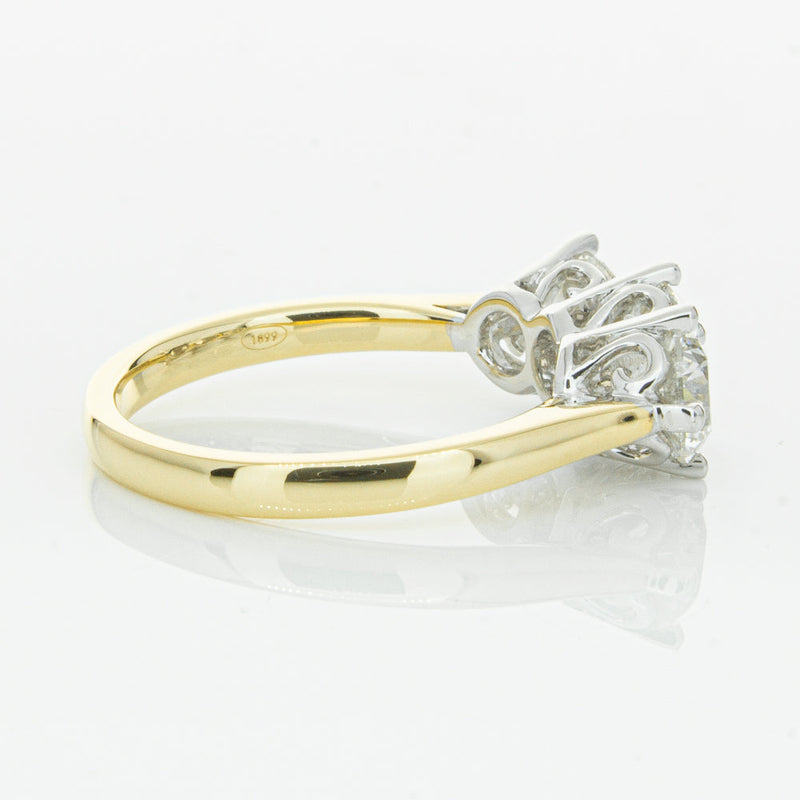 18ct Yellow Gold 2.11ct Diamond Coronado Ring-Ring-Walker & Hall