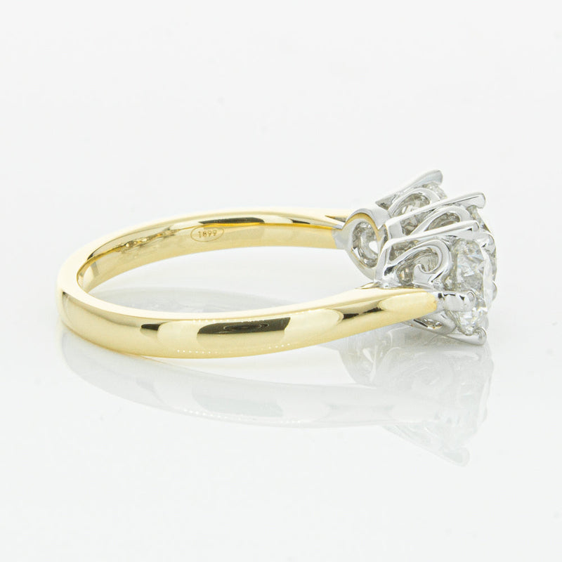 18ct Yellow Gold 2.11ct Diamond Coronado Ring-Ring-Walker & Hall