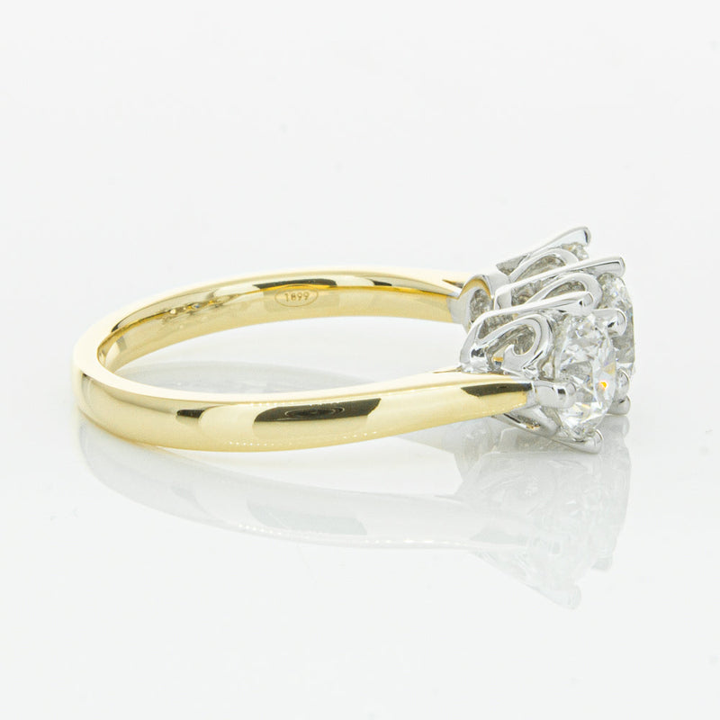 18ct Yellow Gold 2.11ct Diamond Coronado Ring-Ring-Walker & Hall