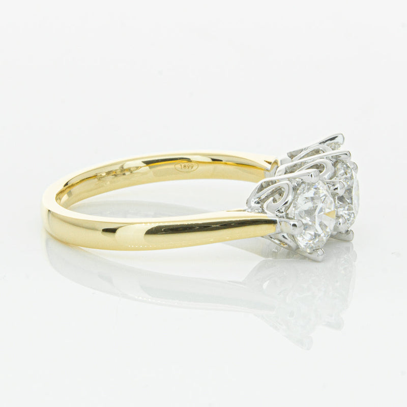 18ct Yellow Gold 2.11ct Diamond Coronado Ring-Ring-Walker & Hall