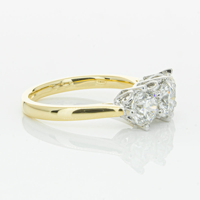 18ct Yellow Gold 2.11ct Diamond Coronado Ring-Ring-Walker & Hall