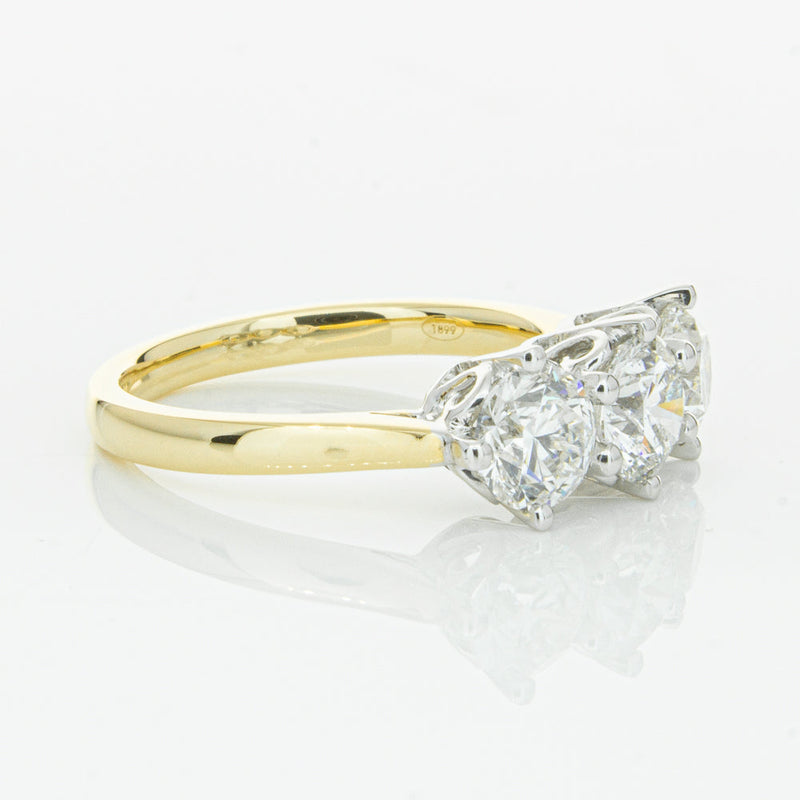 18ct Yellow Gold 2.11ct Diamond Coronado Ring-Ring-Walker & Hall