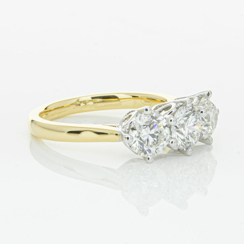 18ct Yellow Gold 2.11ct Diamond Coronado Ring-Ring-Walker & Hall