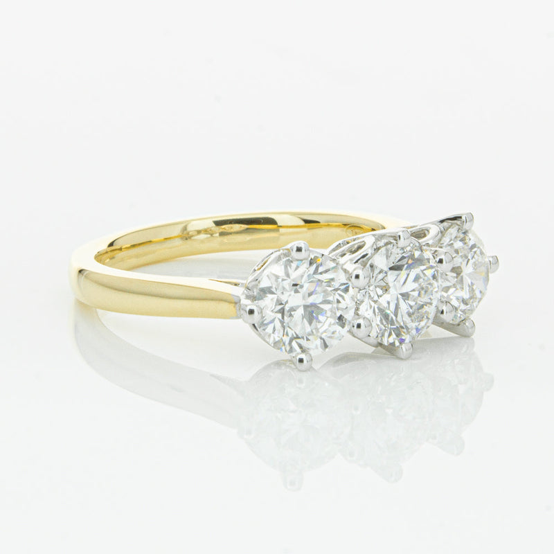 18ct Yellow Gold 2.11ct Diamond Coronado Ring-Ring-Walker & Hall