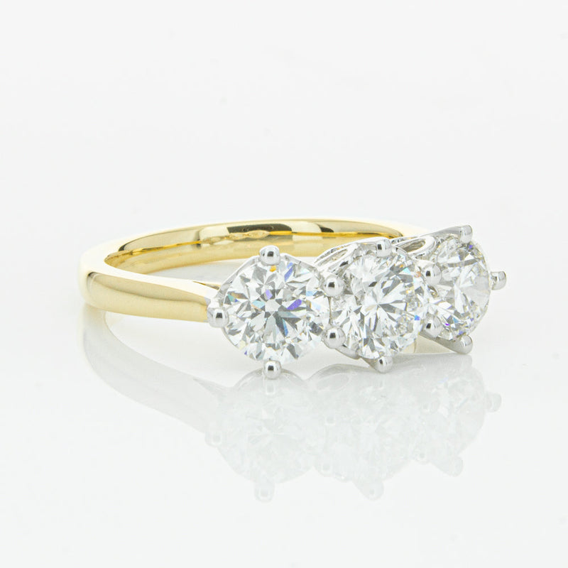 18ct Yellow Gold 2.11ct Diamond Coronado Ring-Ring-Walker & Hall