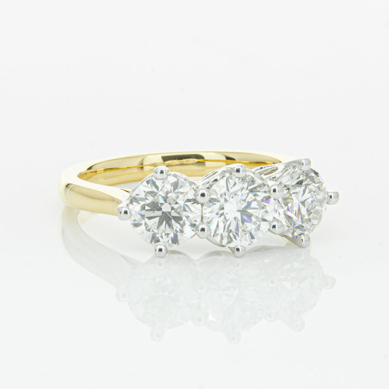 18ct Yellow Gold 2.11ct Diamond Coronado Ring-Ring-Walker & Hall