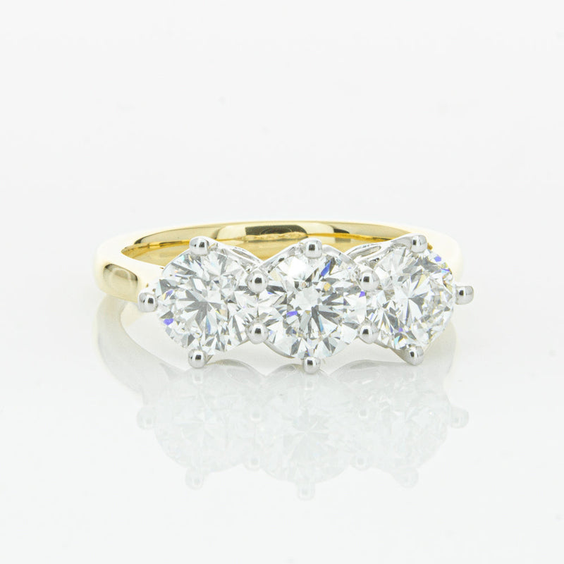 18ct Yellow Gold 2.11ct Diamond Coronado Ring-Ring-Walker & Hall