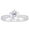 18ct White Gold 1.00ct Diamond Nova Ring-Ring-Walker & Hall