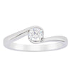 Platinum Diamond Embrace Ring-Ring-Walker & Hall