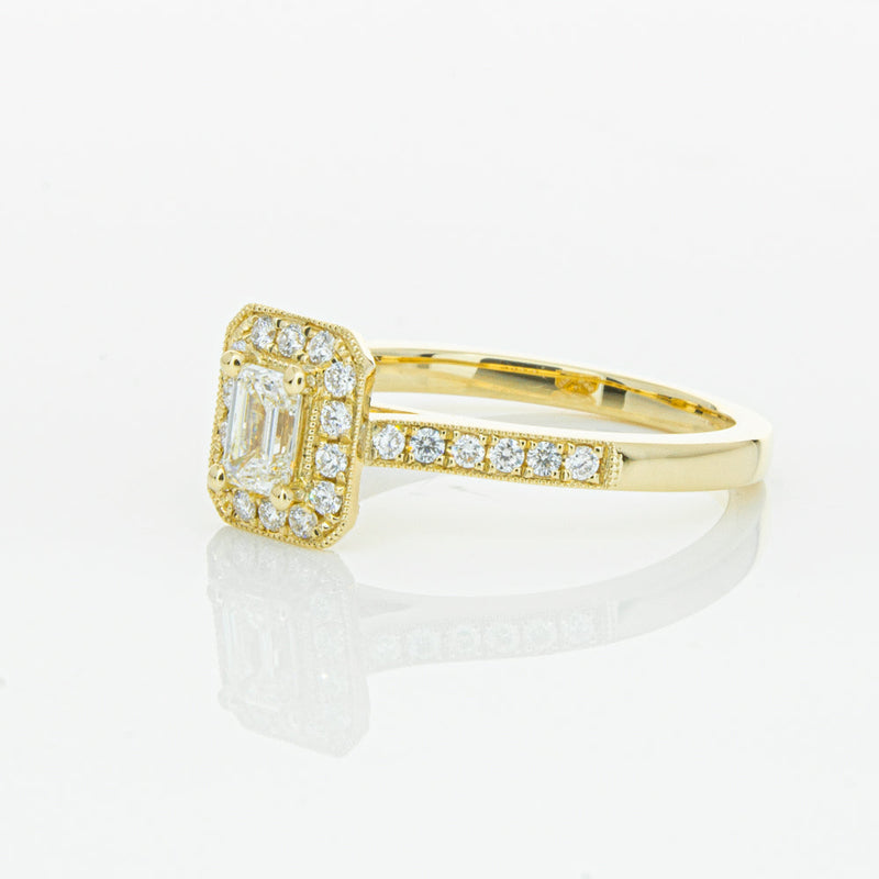 18ct Yellow Gold .30ct Diamond Aria Ring-Ring-Walker & Hall