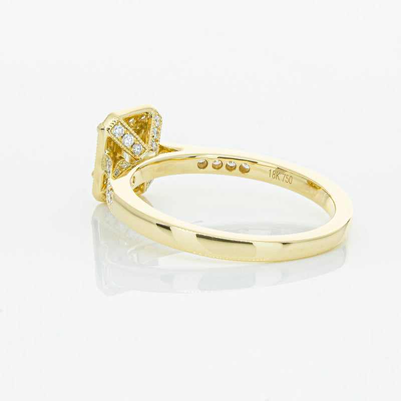 18ct Yellow Gold .30ct Diamond Aria Ring-Ring-Walker & Hall