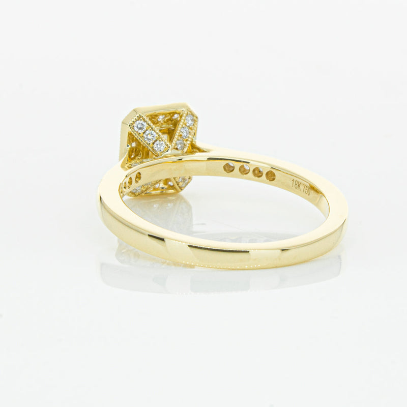 18ct Yellow Gold .30ct Diamond Aria Ring-Ring-Walker & Hall