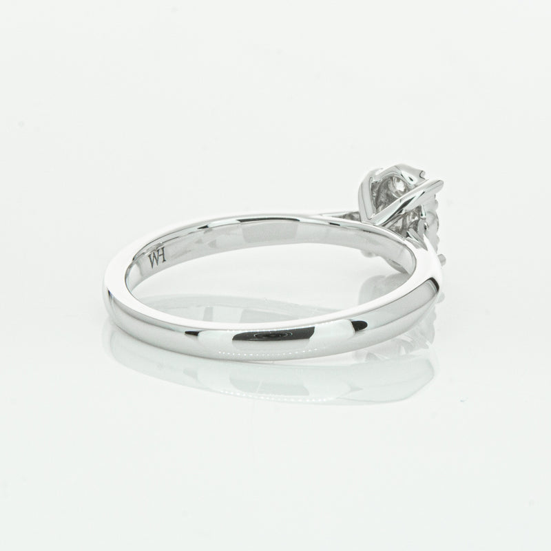 14ct White Gold Diamond Mila Ring-Ring-Walker & Hall
