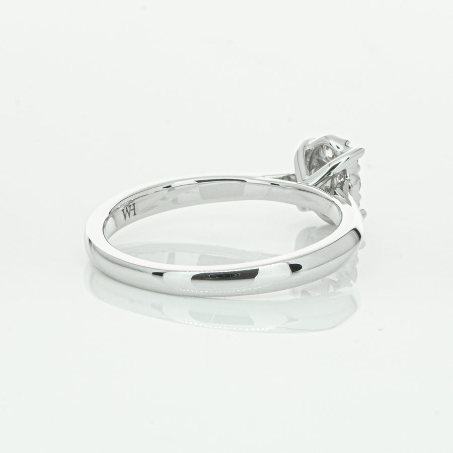 14ct White Gold Diamond Mila Ring-Ring-Walker & Hall