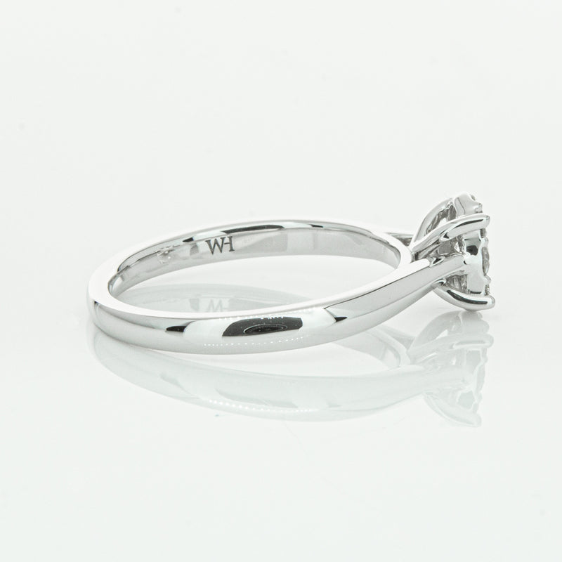 14ct White Gold Diamond Mila Ring-Ring-Walker & Hall