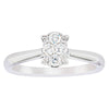 14ct White Gold Diamond Mila Ring-Ring-Walker & Hall