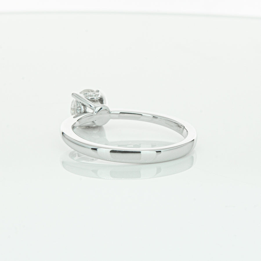 18ct White Gold Old Mine Cut Diamond Ring-Ring-Walker & Hall