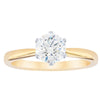 18ct Yellow Gold 1.01ct Diamond Nova Ring-Ring-Walker & Hall