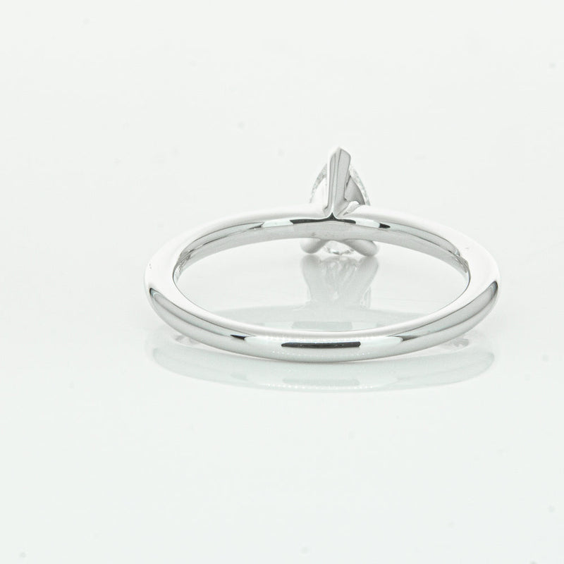 18ct White Gold .40ct Pear Cut Diamond Melba Ring-Ring-Walker & Hall