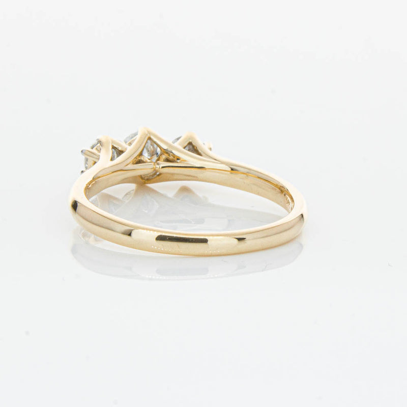 14ct Yellow Gold .70ct Diamond Charis Ring-Ring-Walker & Hall