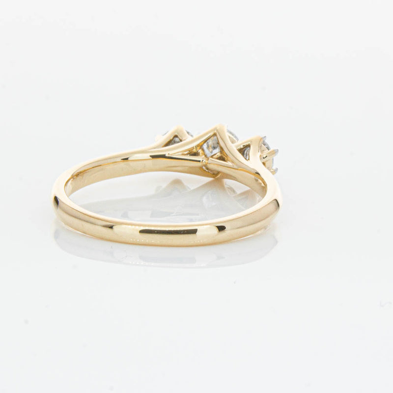 14ct Yellow Gold .70ct Diamond Charis Ring-Ring-Walker & Hall