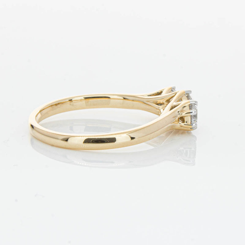 14ct Yellow Gold .70ct Diamond Charis Ring-Ring-Walker & Hall