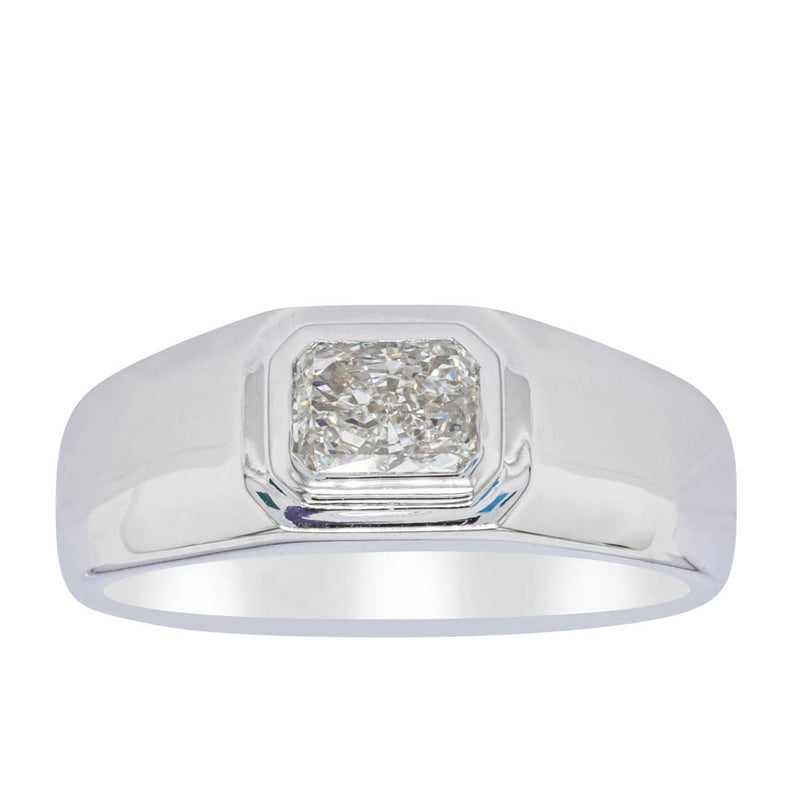 14ct White Gold Diamond Ring-Ring-Walker & Hall