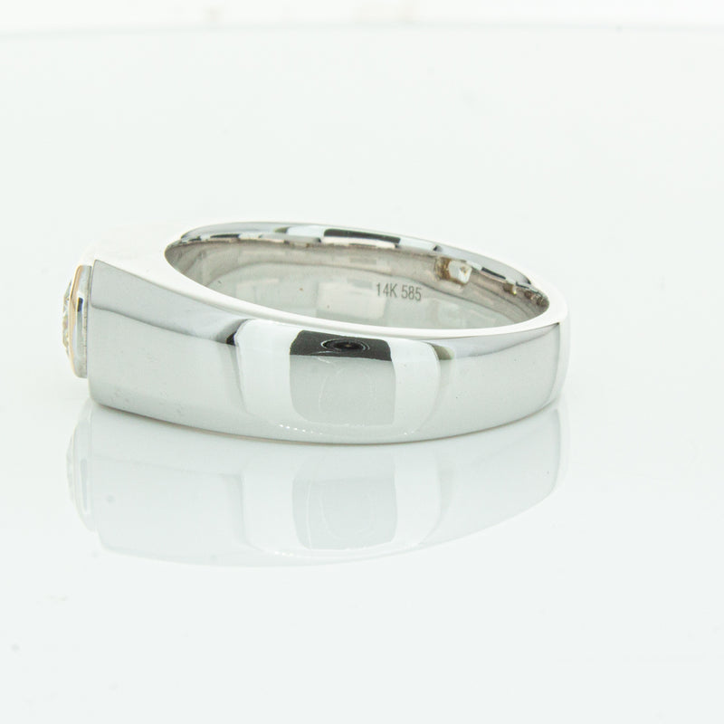 14ct White Gold Diamond Ring-Ring-Walker & Hall