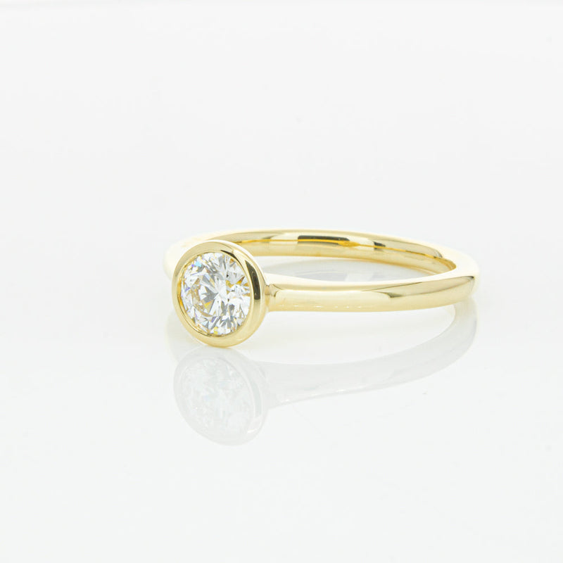18ct Yellow Gold .50ct Diamond Natalia Ring-Ring-Walker & Hall