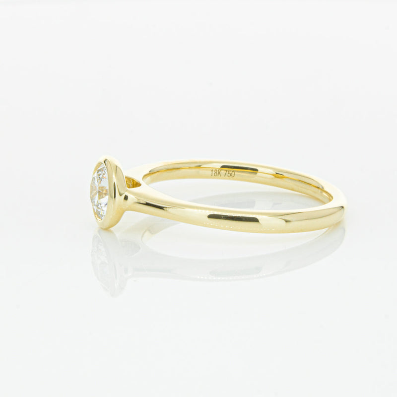 18ct Yellow Gold .50ct Diamond Natalia Ring-Ring-Walker & Hall