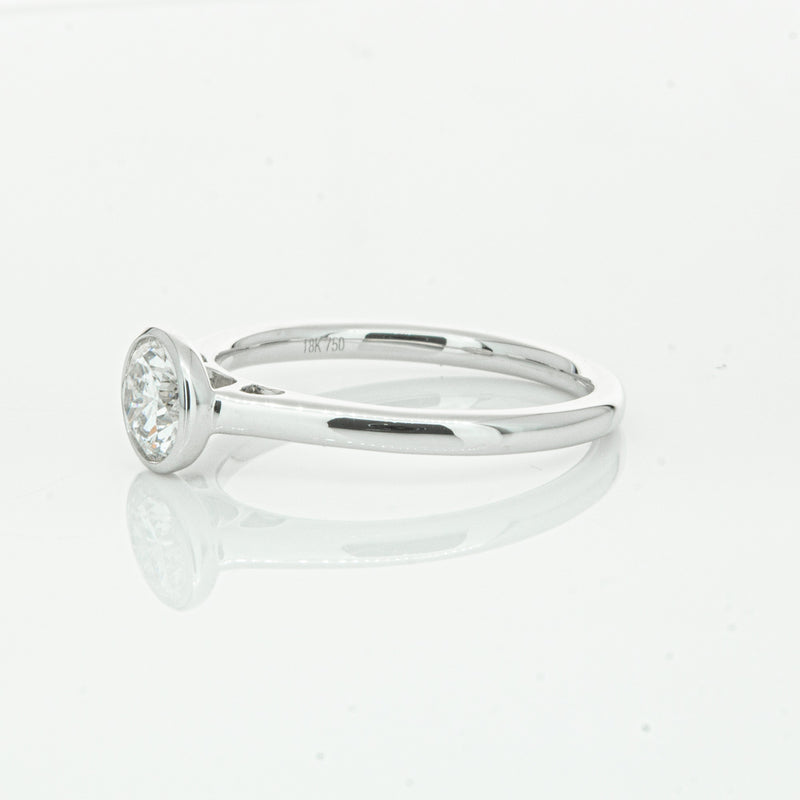 18ct White Gold .71ct Diamond Natalia Ring-Ring-Walker & Hall