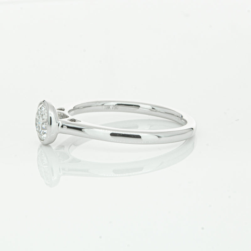 18ct White Gold .71ct Diamond Natalia Ring-Ring-Walker & Hall