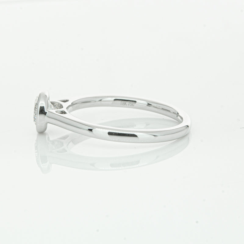 18ct White Gold .71ct Diamond Natalia Ring-Ring-Walker & Hall