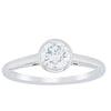 18ct White Gold .71ct Diamond Natalia Ring-Ring-Walker & Hall