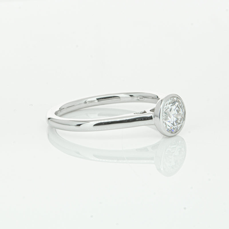 18ct White Gold .71ct Diamond Natalia Ring-Ring-Walker & Hall