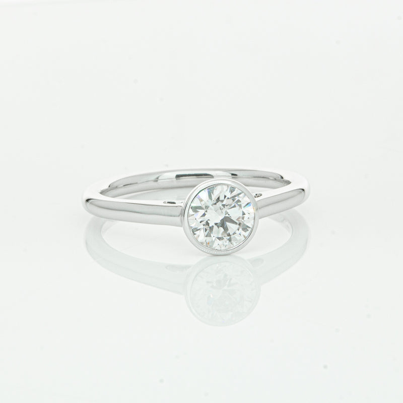 18ct White Gold .71ct Diamond Natalia Ring-Ring-Walker & Hall