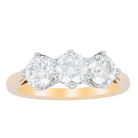 18ct Yellow Gold 1.55ct Diamond Coronado Ring-Ring-Walker & Hall