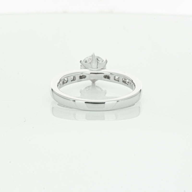 18ct White Gold 1.00ct Diamond Avalon Ring-Ring-Walker & Hall