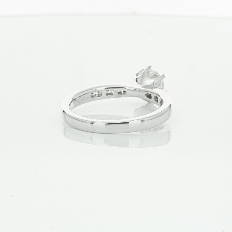 18ct White Gold 1.00ct Diamond Avalon Ring-Ring-Walker & Hall