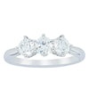 18ct White Gold .90ct Diamond Coronado Ring-Ring-Walker & Hall