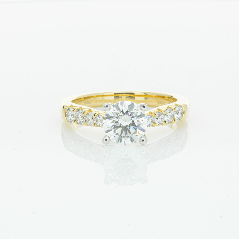 18ct Yellow Gold 1.20ct Diamond Phoenix Ring-Ring-Walker & Hall