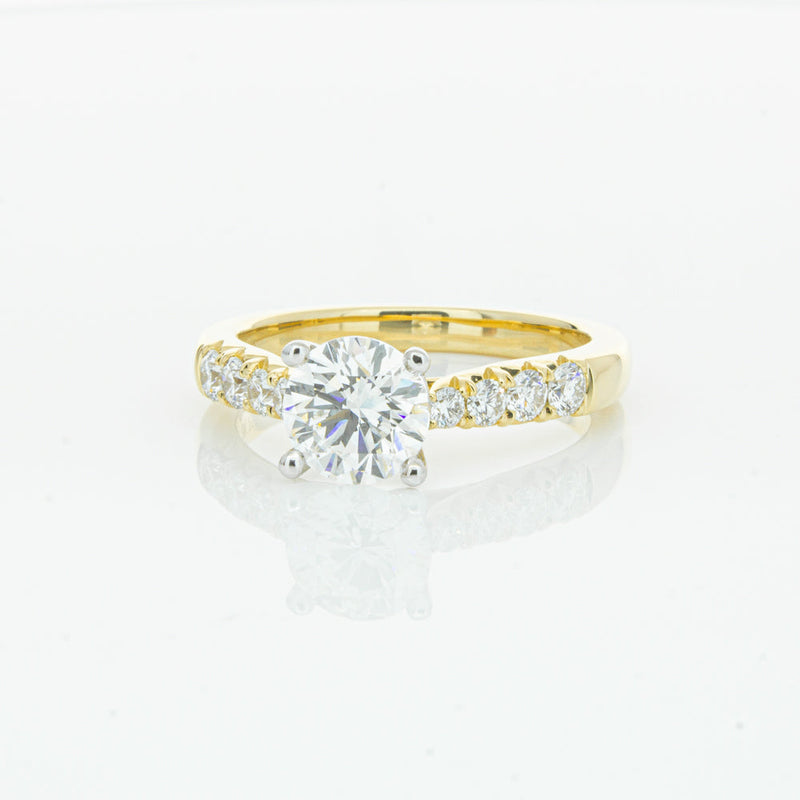 18ct Yellow Gold 1.20ct Diamond Phoenix Ring-Ring-Walker & Hall