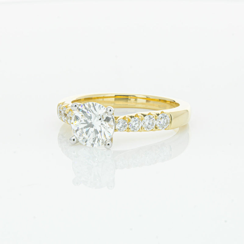 18ct Yellow Gold 1.20ct Diamond Phoenix Ring-Ring-Walker & Hall
