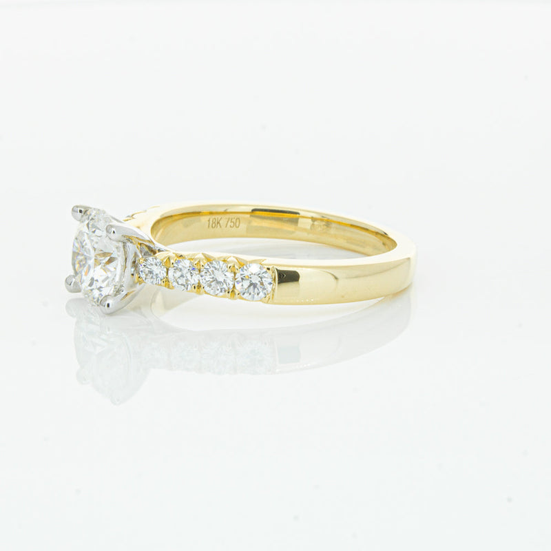 18ct Yellow Gold 1.20ct Diamond Phoenix Ring-Ring-Walker & Hall