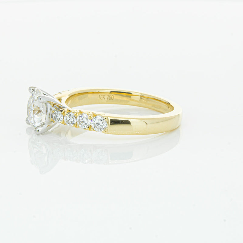 18ct Yellow Gold 1.20ct Diamond Phoenix Ring-Ring-Walker & Hall