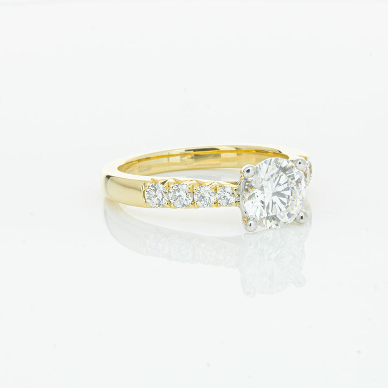 18ct Yellow Gold 1.20ct Diamond Phoenix Ring-Ring-Walker & Hall