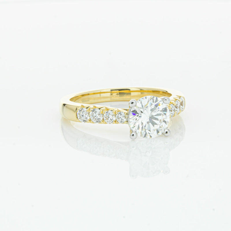 18ct Yellow Gold 1.20ct Diamond Phoenix Ring-Ring-Walker & Hall